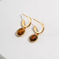 Sterling Silver Tiger's Eye Earrings