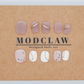 Modclaw design light dance -press on nails