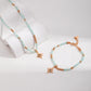 Sterling Silver Natural Quartz Jade Necklace